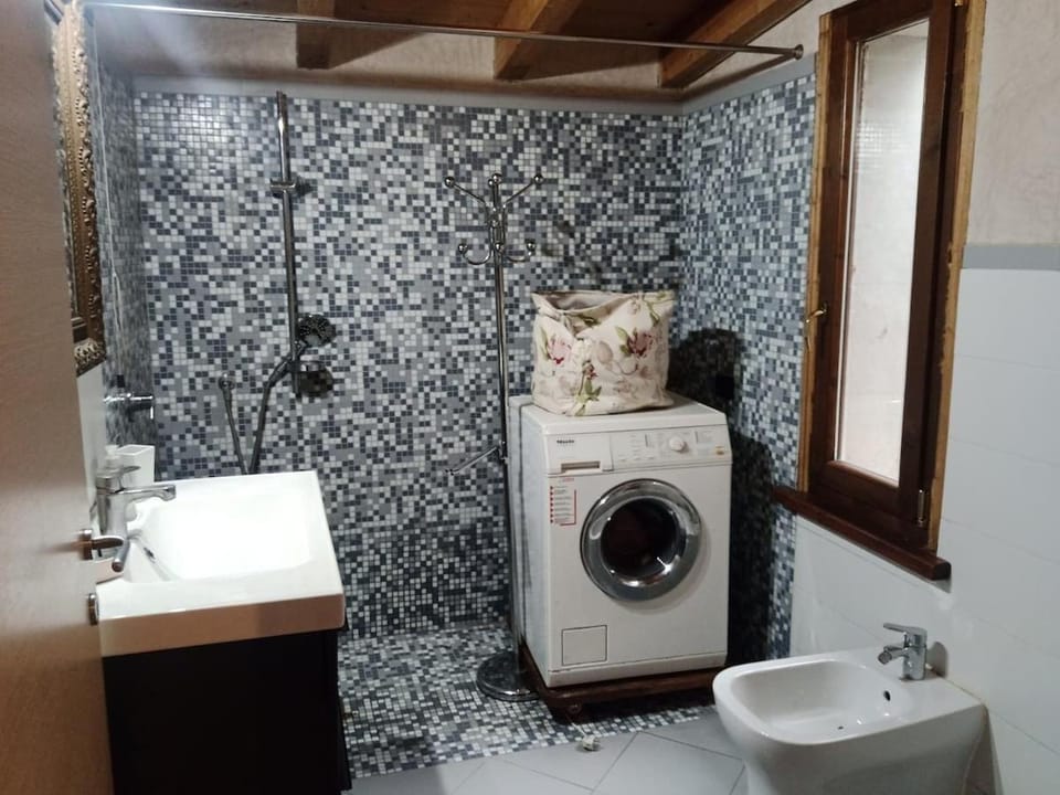 Toilet, Bathroom, washing machine