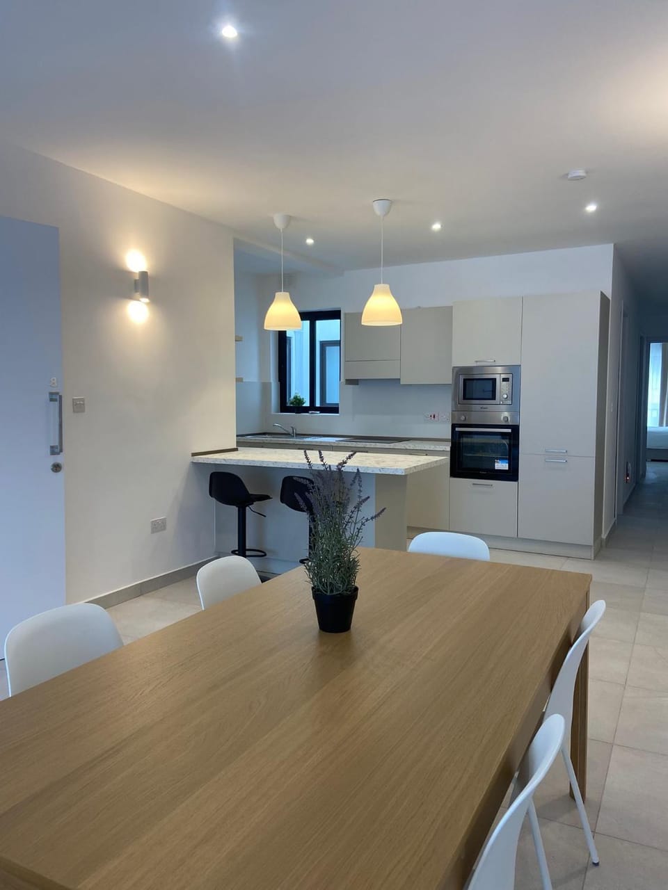 Kitchen or kitchenette, Dining area, oven, stove