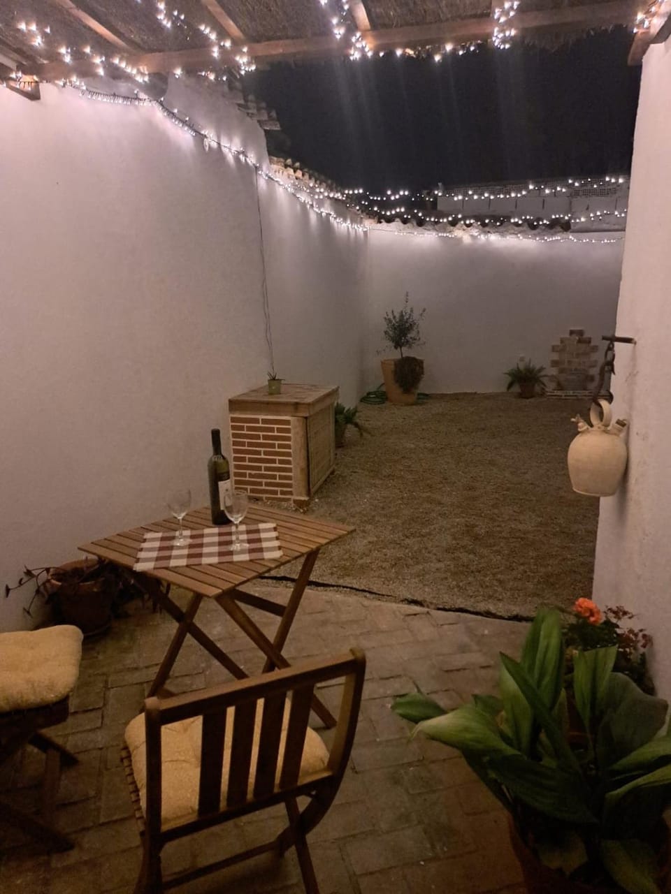 Patio, Night