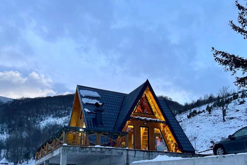 Winter, Mountain view