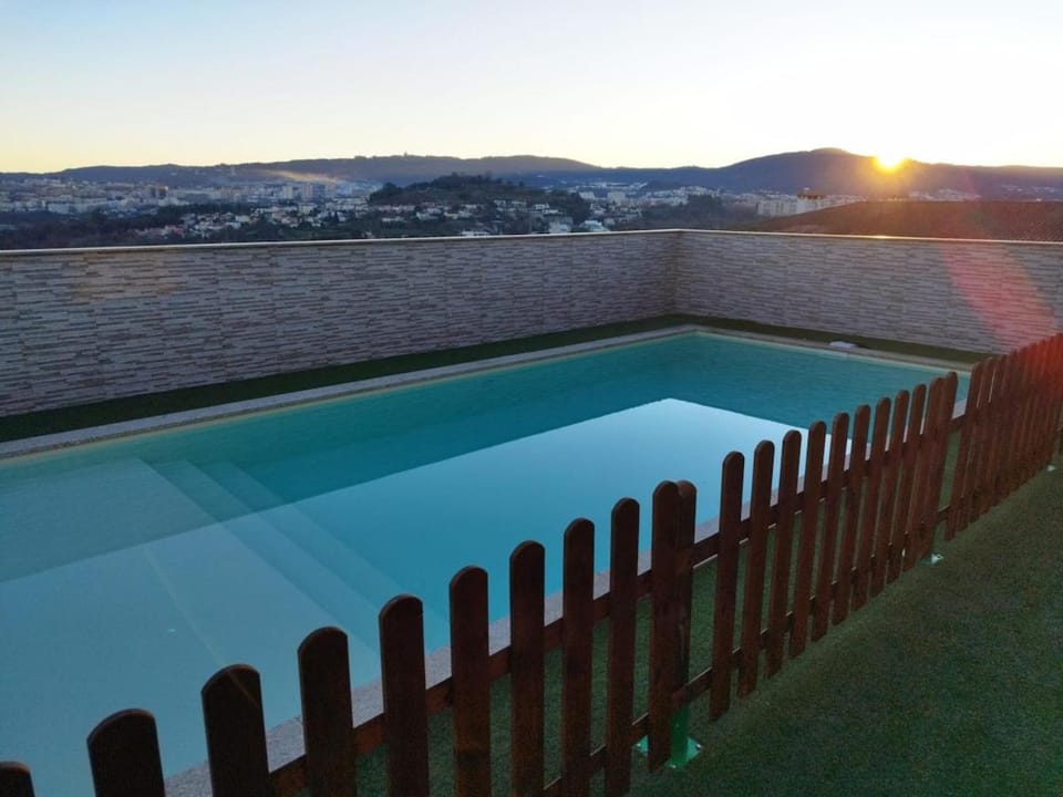 Day, Natural landscape, Mountain view, Pool view, Swimming pool, Swimming pool, Sunset