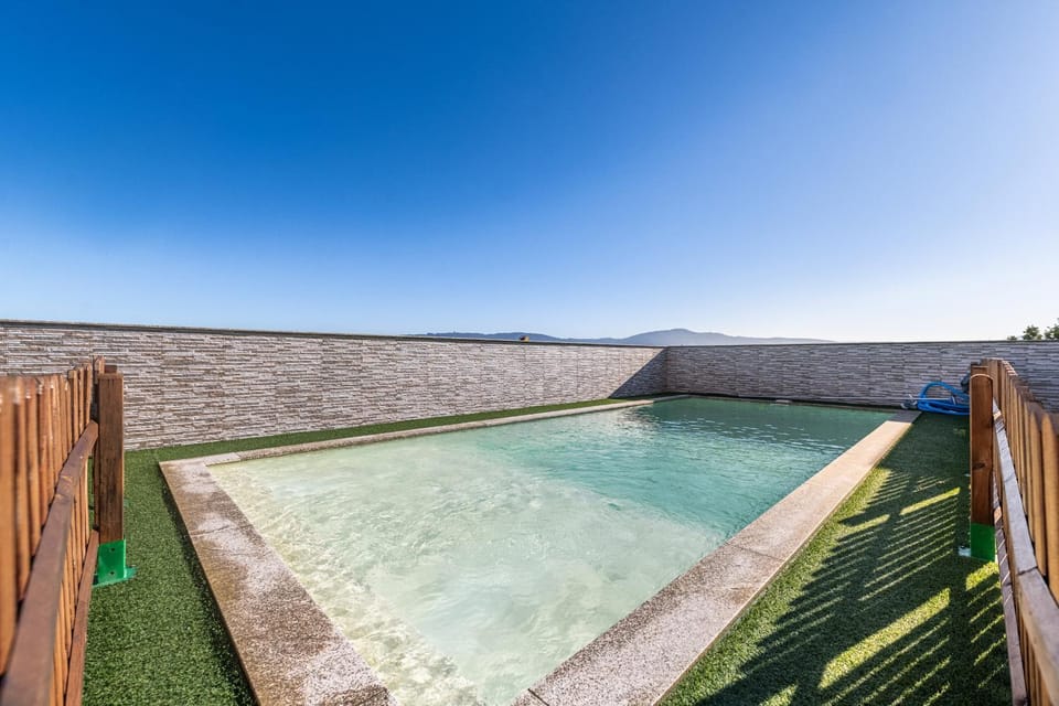 Natural landscape, Pool view, Swimming pool, Swimming pool, sunbed