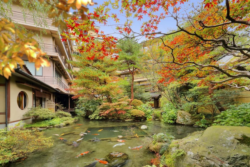 Property building, Natural landscape, Garden, Autumn
