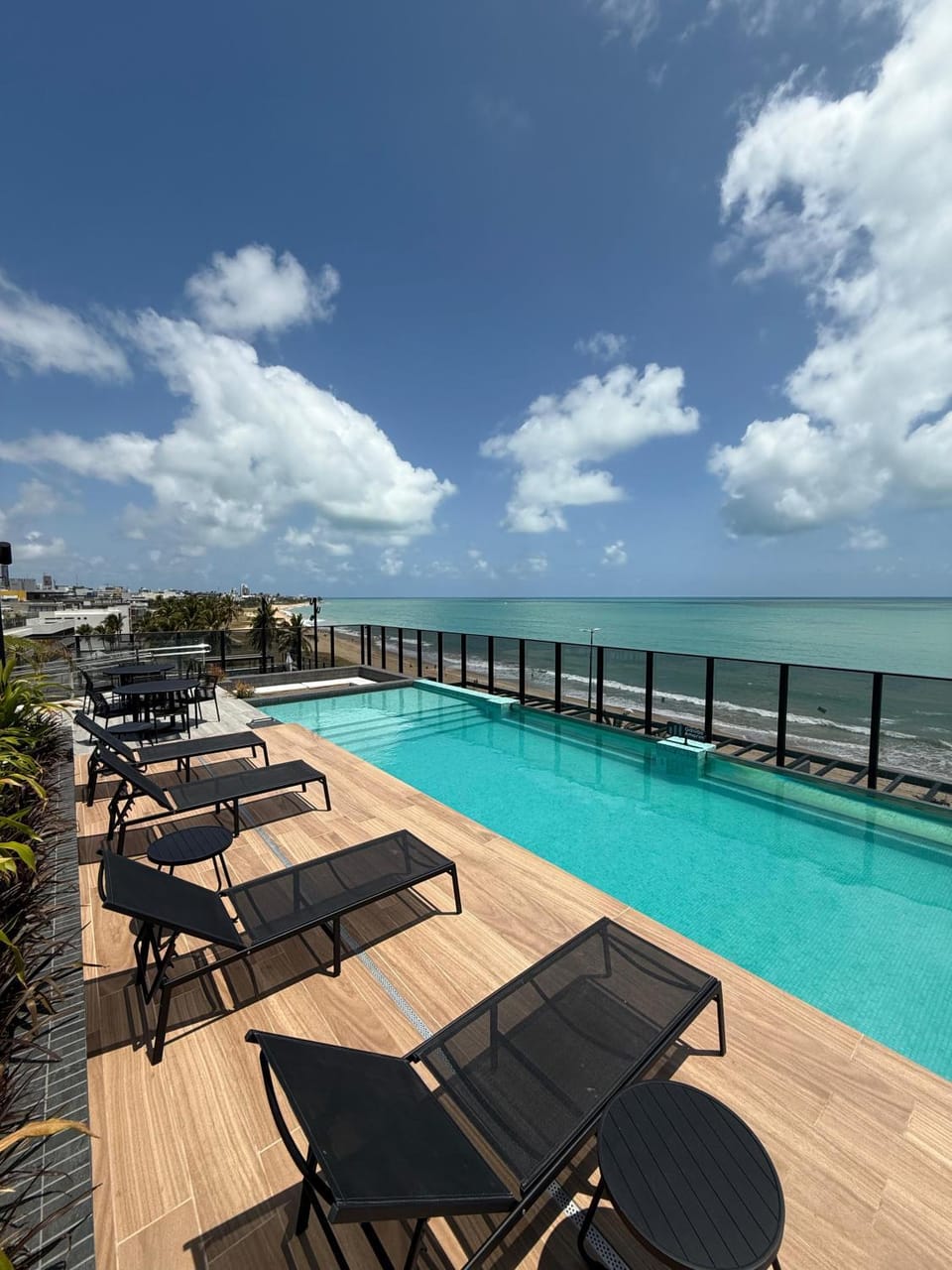 Natural landscape, View (from property/room), Pool view, Sea view, Swimming pool, sunbed
