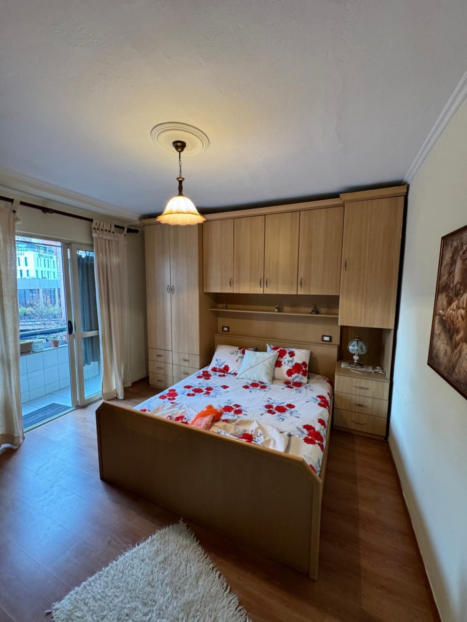 Bed, Photo of the whole room, Bedroom, wardrobe