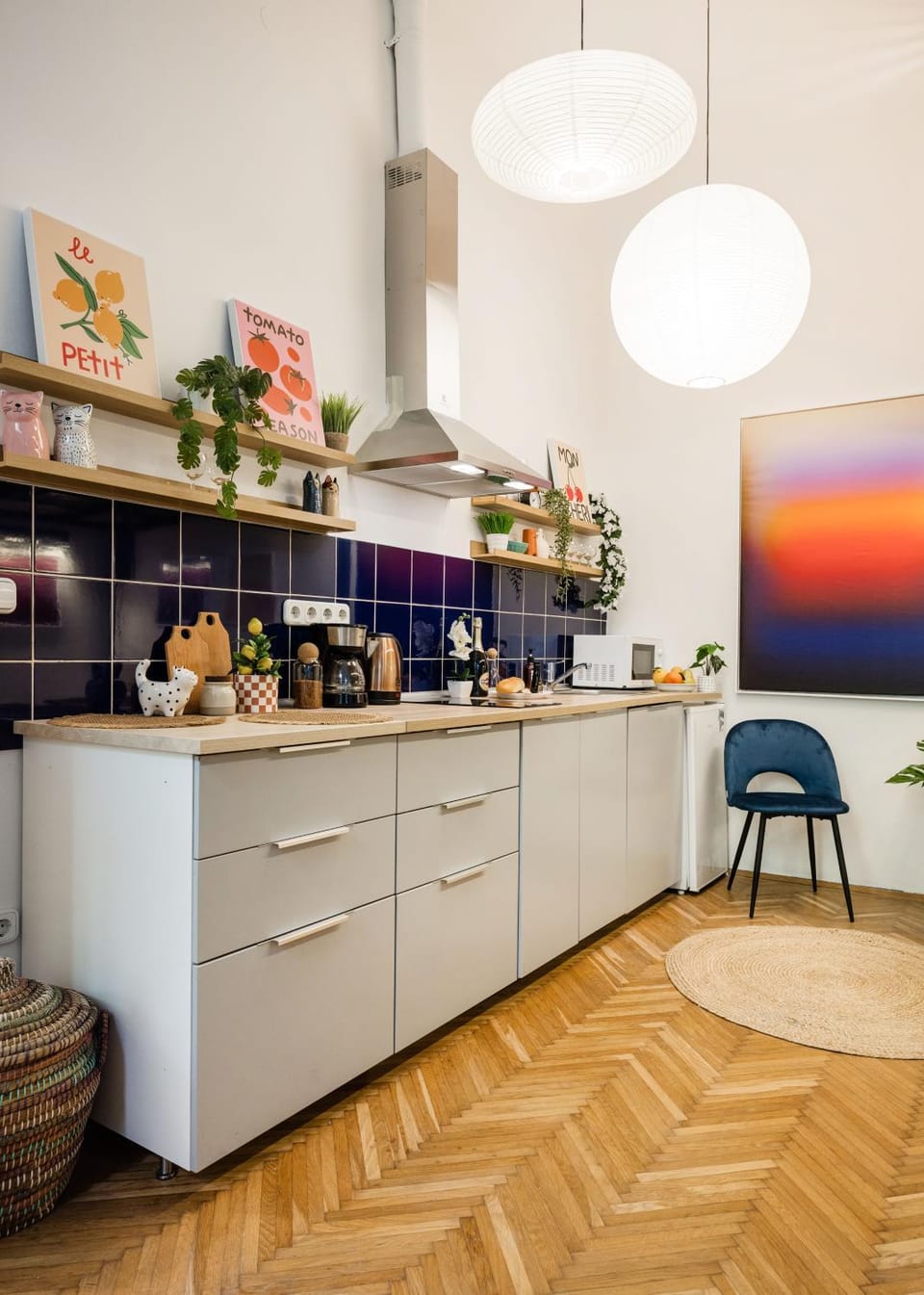 Art Lovers Loft-Garden View 3BR 2BA Central Gem Apartment in Budapest