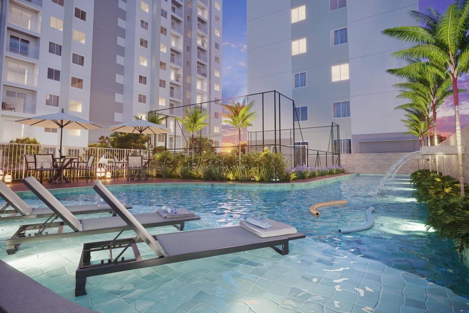 Pool view, Swimming pool