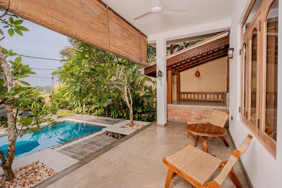 Patio, Balcony/Terrace, Garden view, Pool view