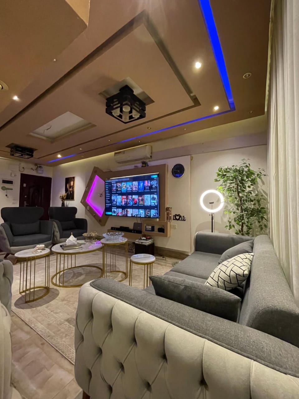 شقه فندقيهTv75-PS4حدايق الاهراماتPyramids Apartment in Egypt