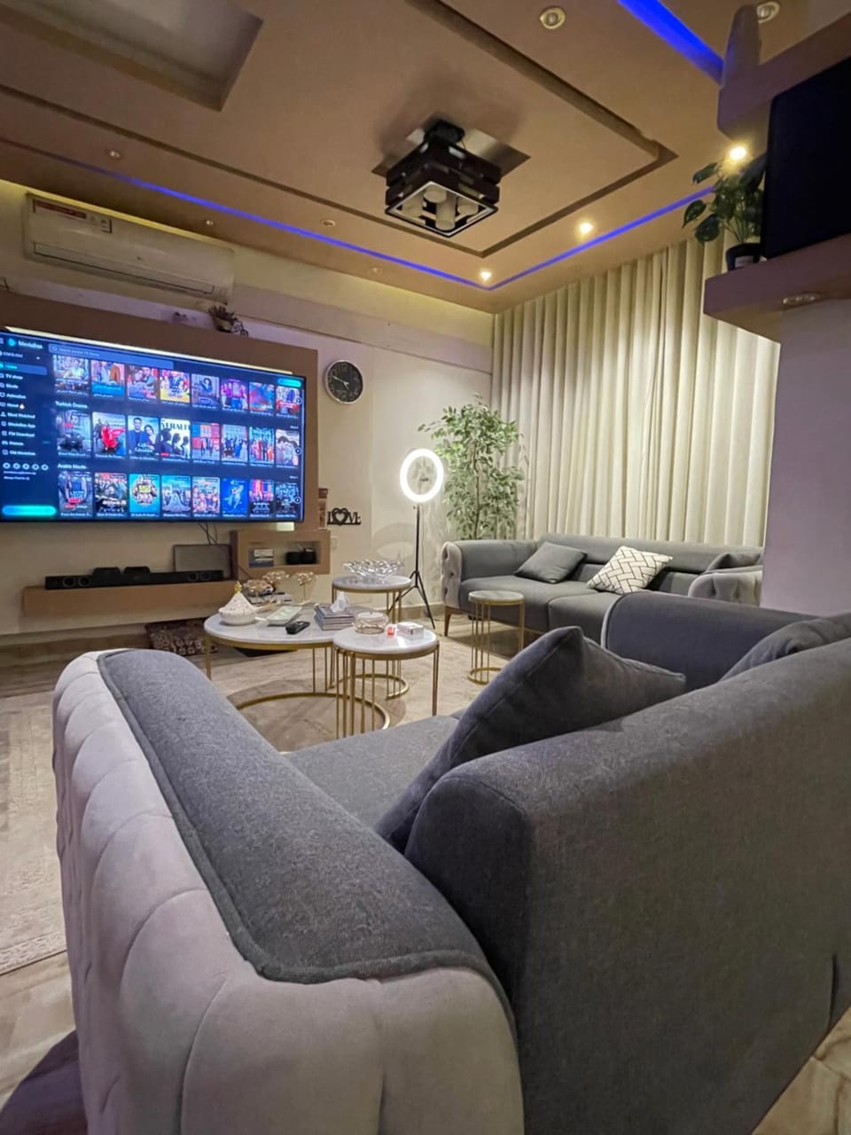 شقه فندقيهTv75-PS4حدايق الاهراماتPyramids Apartment in Egypt