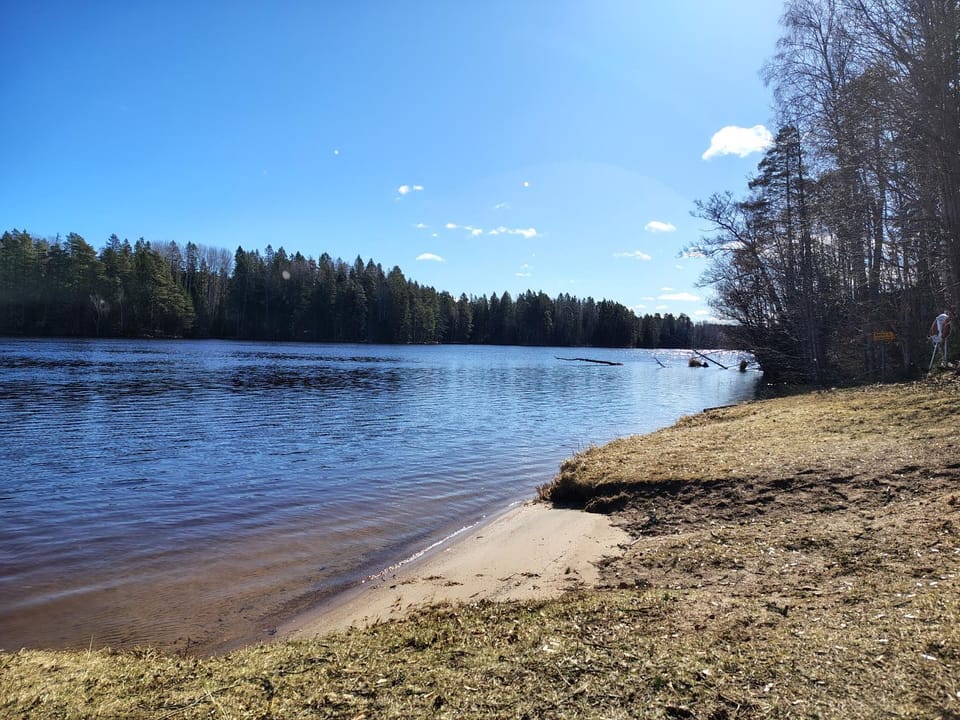 Beach, River view