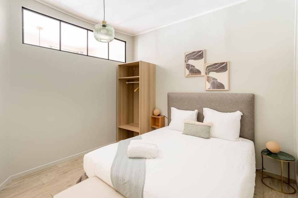 Bed, Bedroom, wardrobe