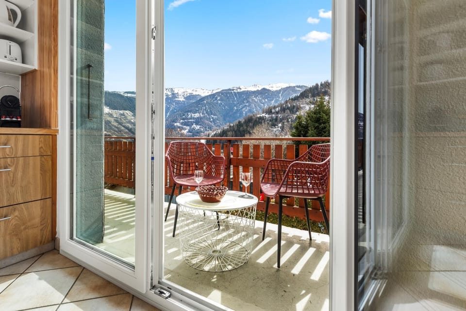 Nendaz 3BR - Vue alpine & Balcon - 8 Pers Apartment in Nendaz
