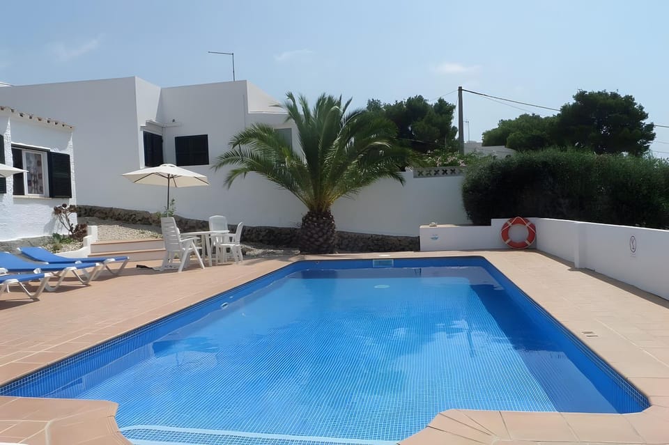Property building, Living room, Swimming pool