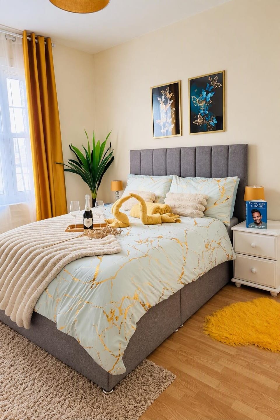 Bed, Bedroom