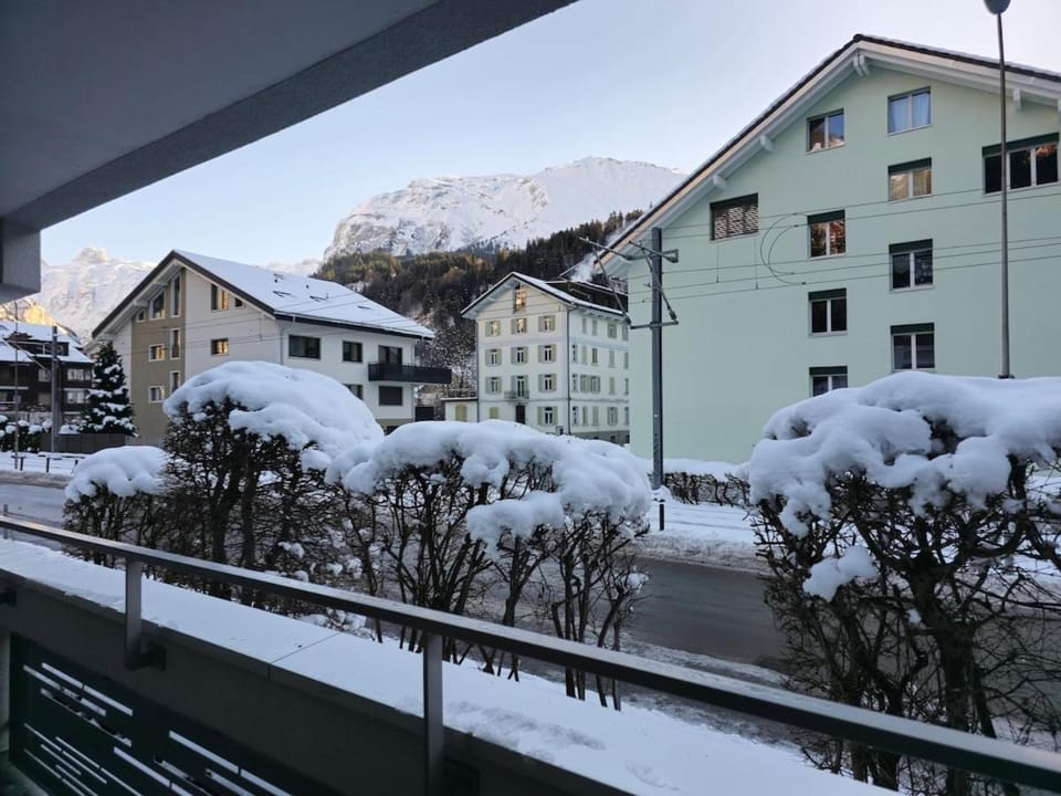 Natural landscape, Winter, Mountain view