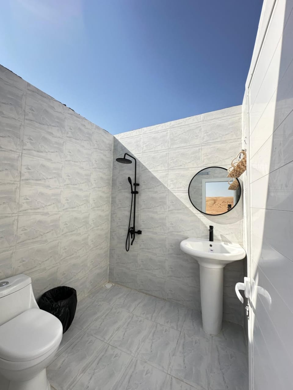Modern private bedouin camp Luxury tent in Oman