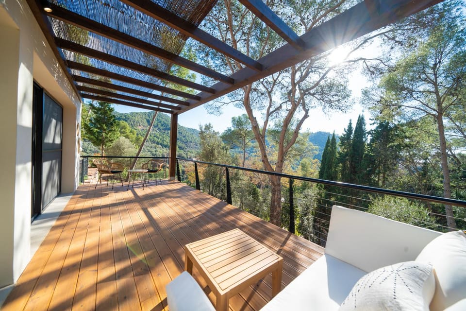 Natural landscape, View (from property/room), Balcony/Terrace, Mountain view