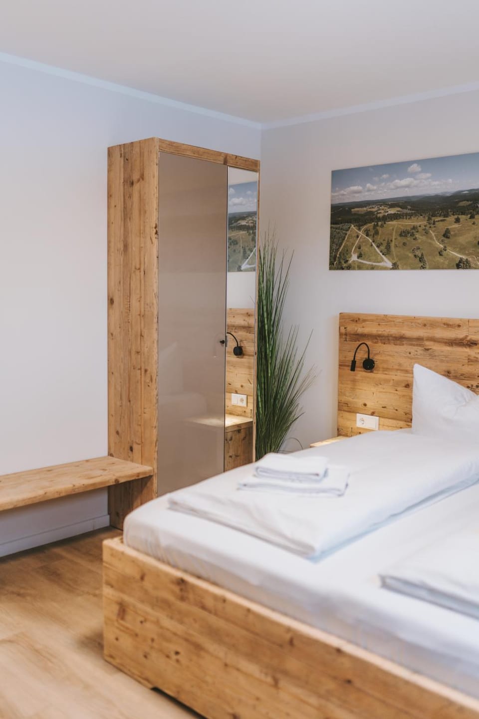 Bed, Photo of the whole room, Bedroom, wardrobe