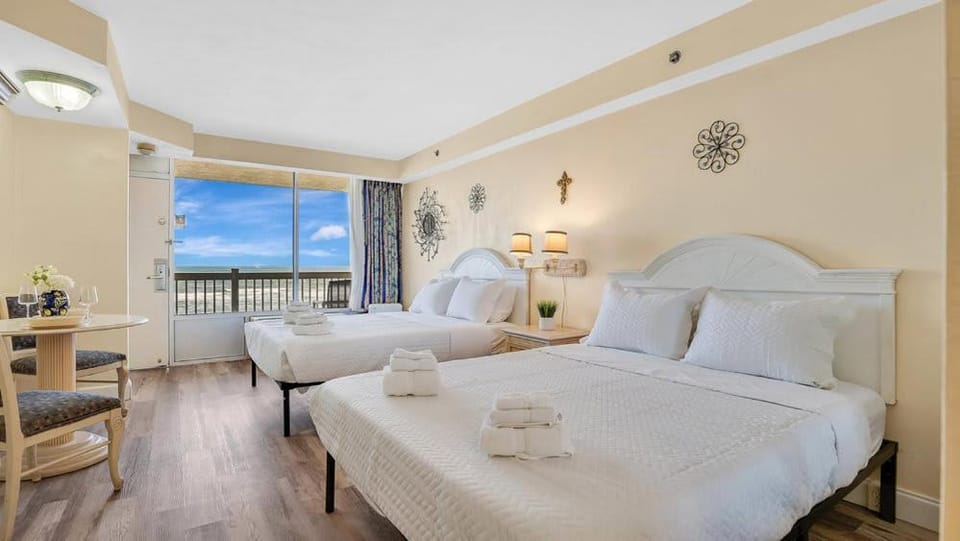 Direct Ocean Views at Daytona Beach Resort Apartment in Holly Hill