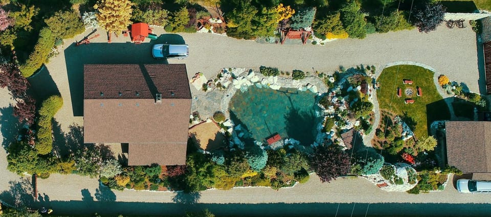 Bird's eye view, Garden, Swimming pool
