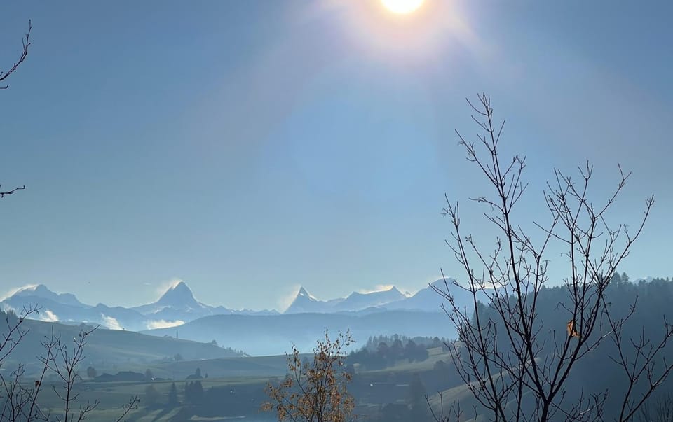 Day, Natural landscape, Mountain view