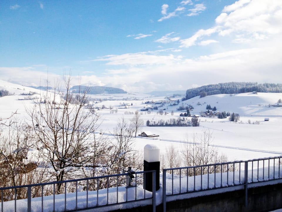Day, Natural landscape, Winter, View (from property/room), Mountain view