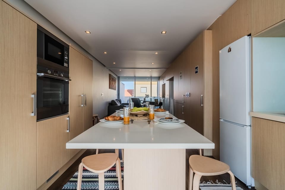 Communal kitchen, oven