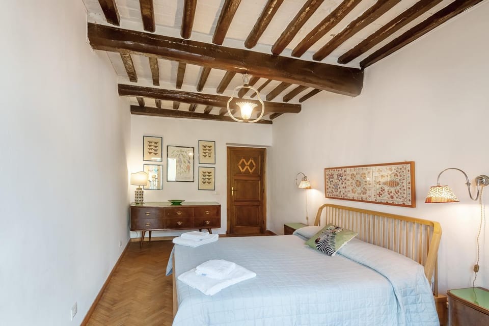 Property building, Living room, Bedroom