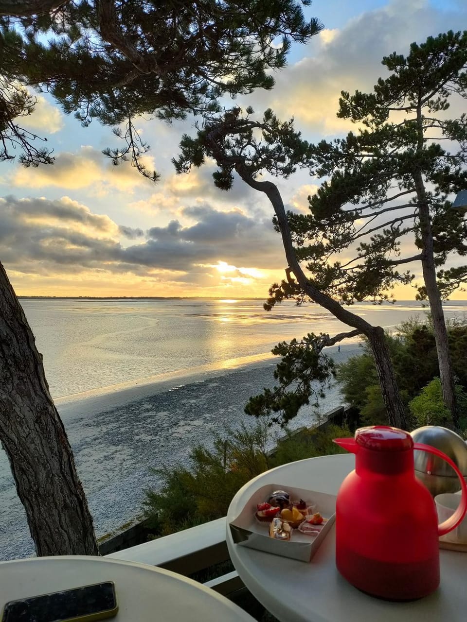 Sea view, Sunset