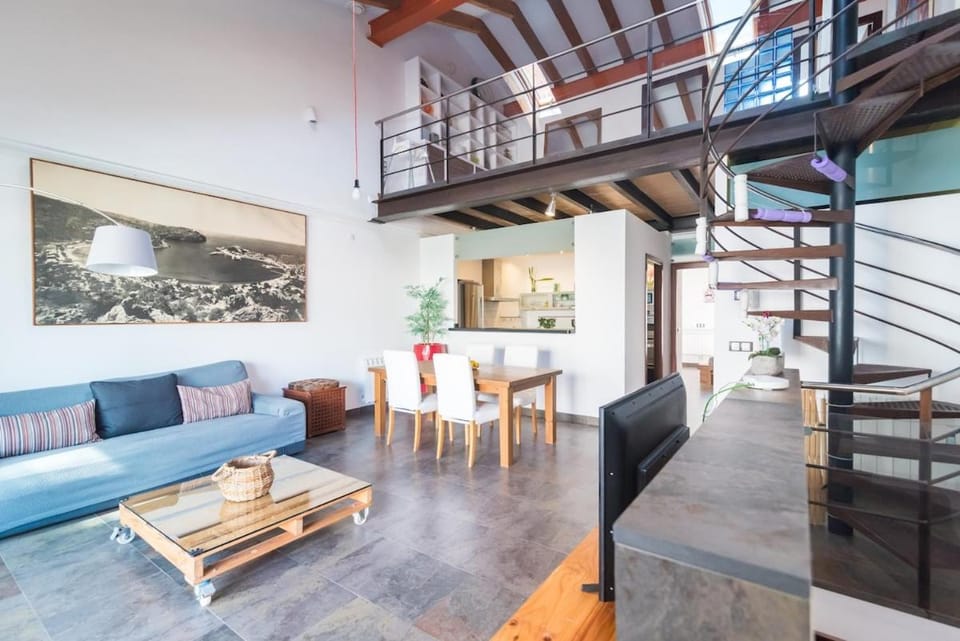Spacious, central right on the beach, large terrace Apartment in Port de Sóller