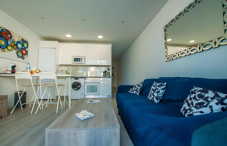 Kitchen or kitchenette, microwave, oven, washing machine, kitchen