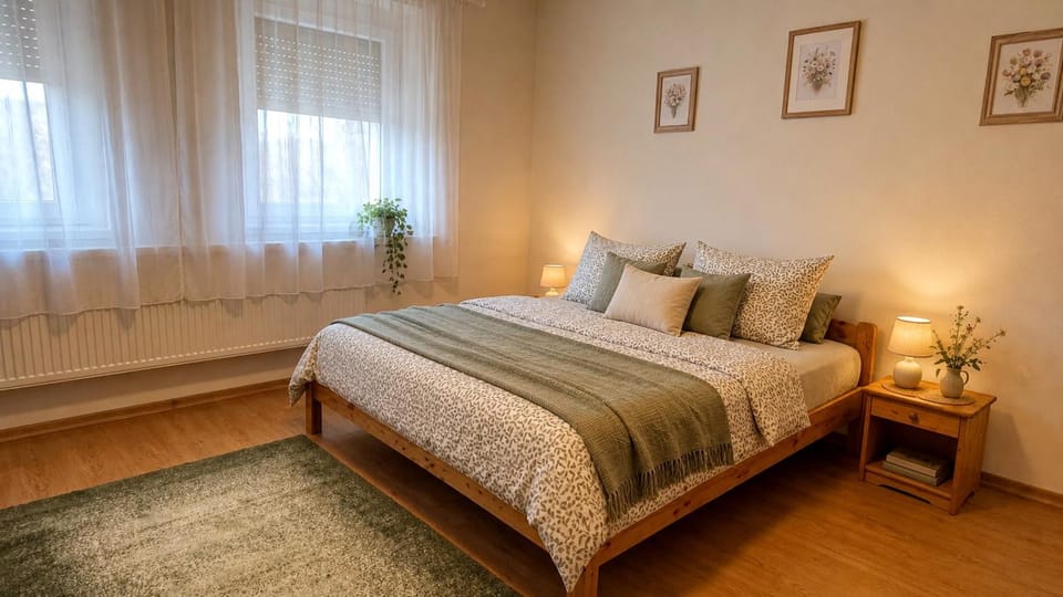 Bed, Bedroom