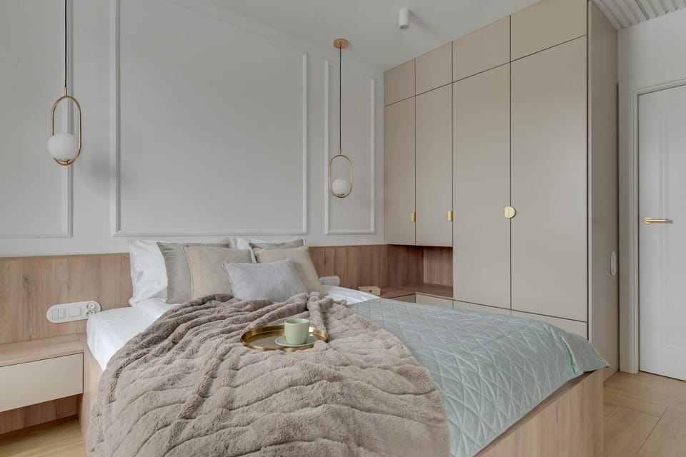 Bed, Bedroom, wardrobe