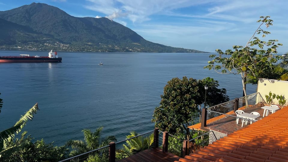 Natural landscape, Mountain view, Sea view