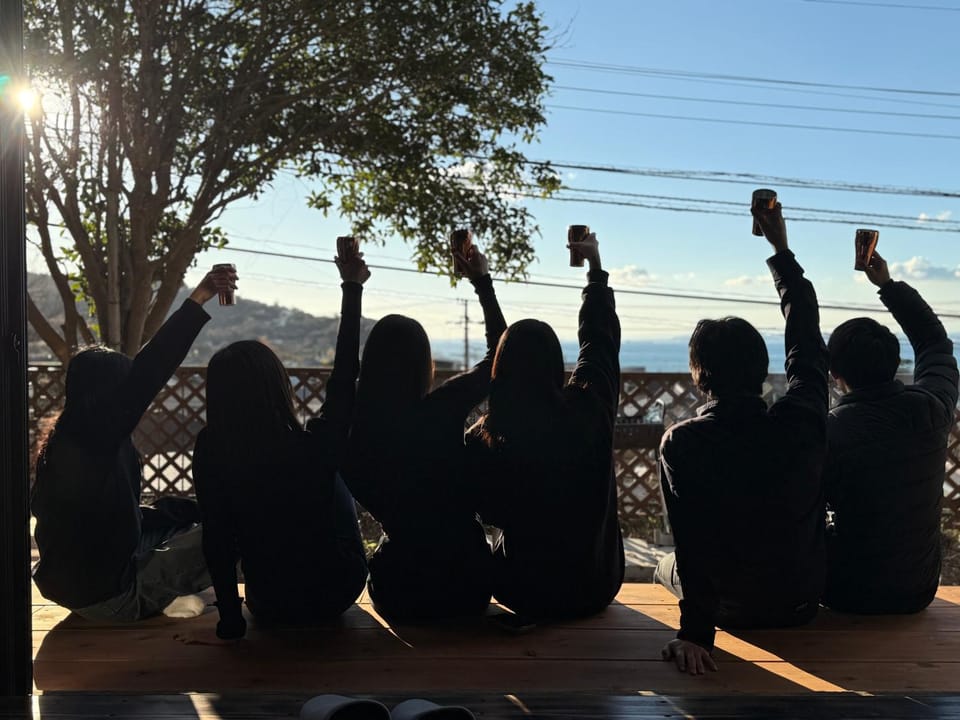 People, Natural landscape, View (from property/room), Balcony/Terrace, group of guests