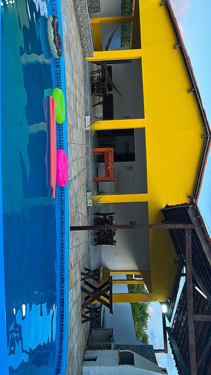 Casa na Praia de Guadalupe,Barra de Sirinhaém, Ilha Santo Aleixo, Pernambuco House in State of Pernambuco, Brazil
