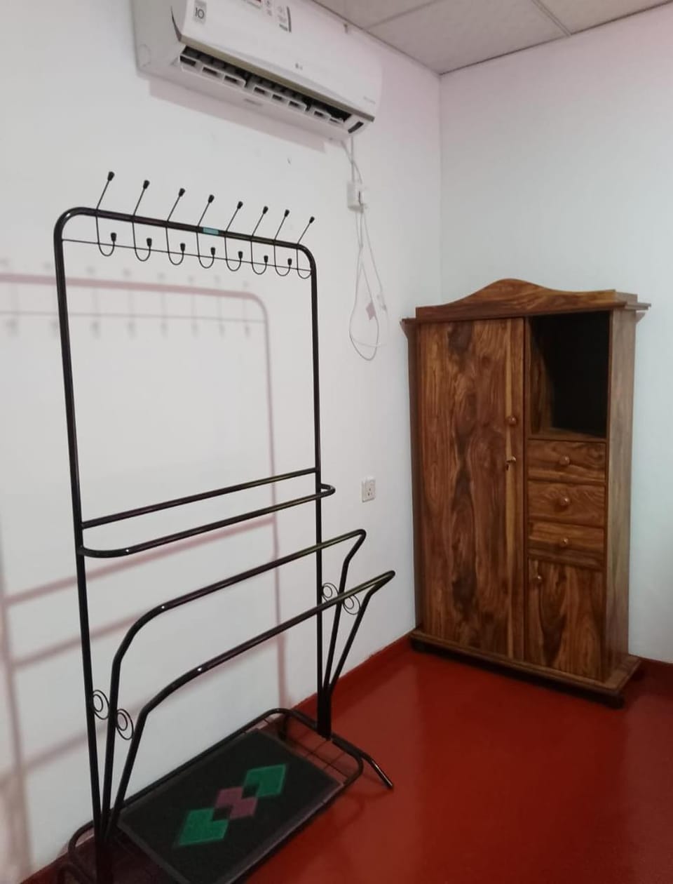 Bed, Bedroom, bunk bed, air conditioner