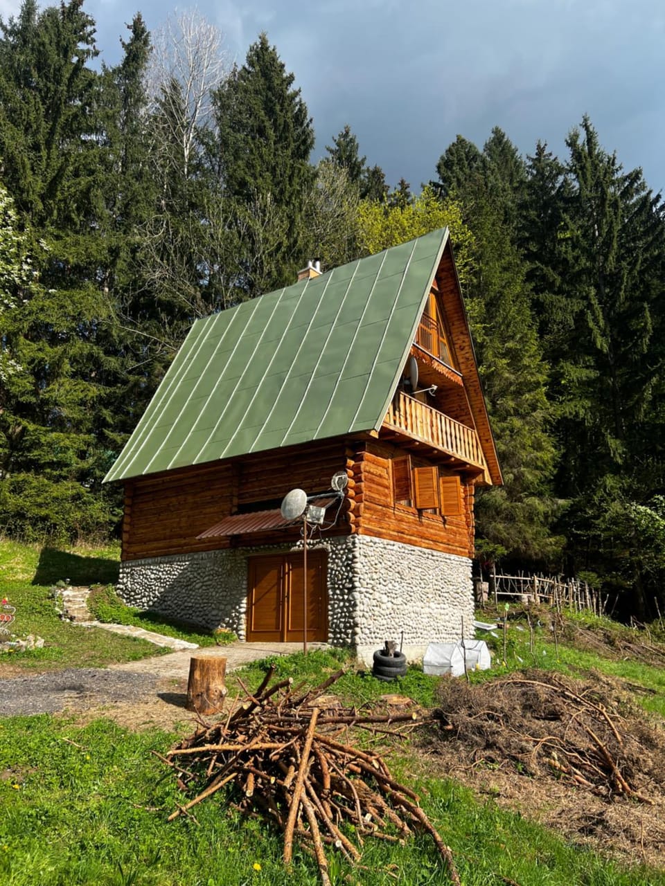 RETRO CHATA Kubínska Chalet in Lesser Poland Voivodeship
