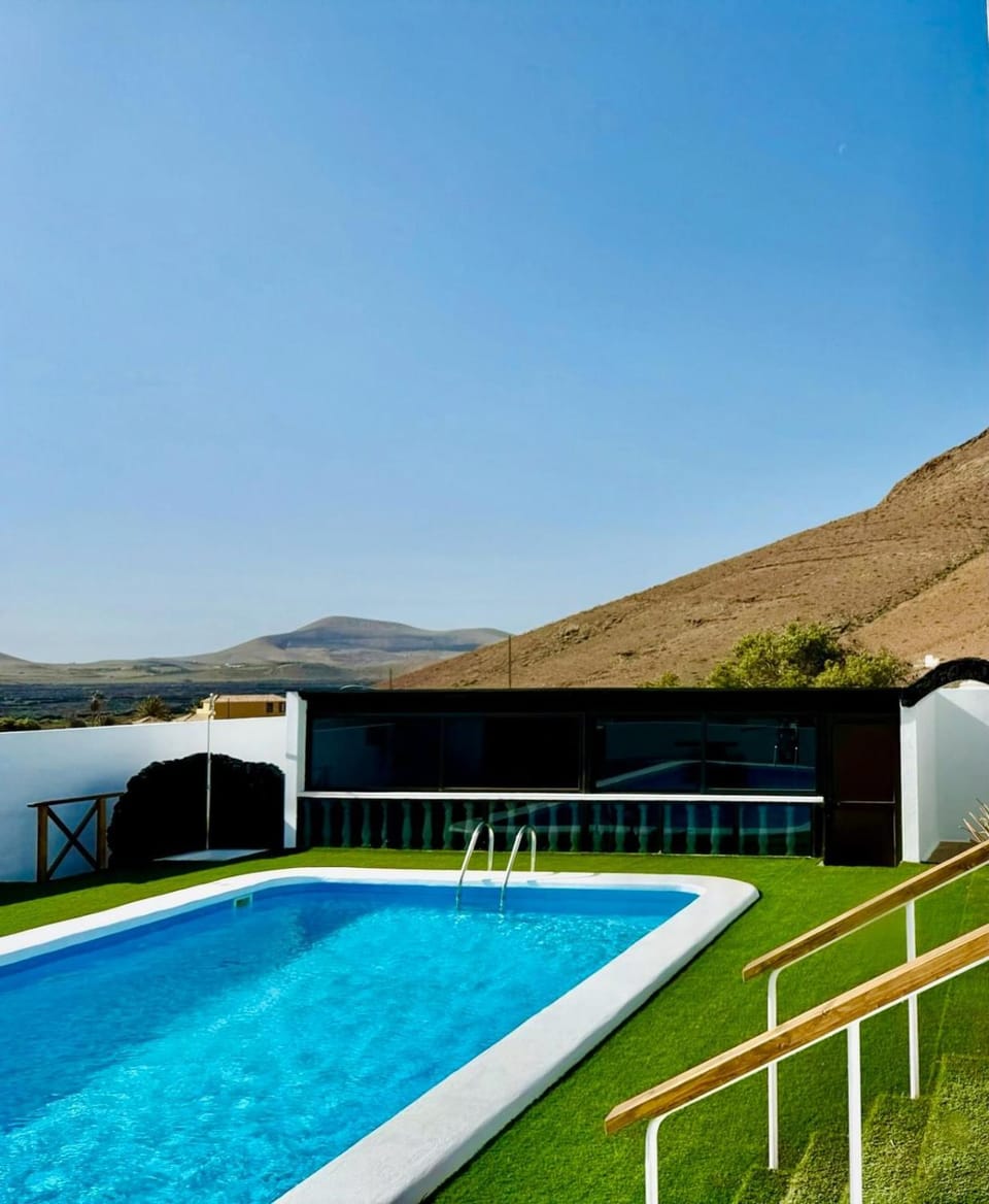 Day, Natural landscape, Mountain view, Swimming pool