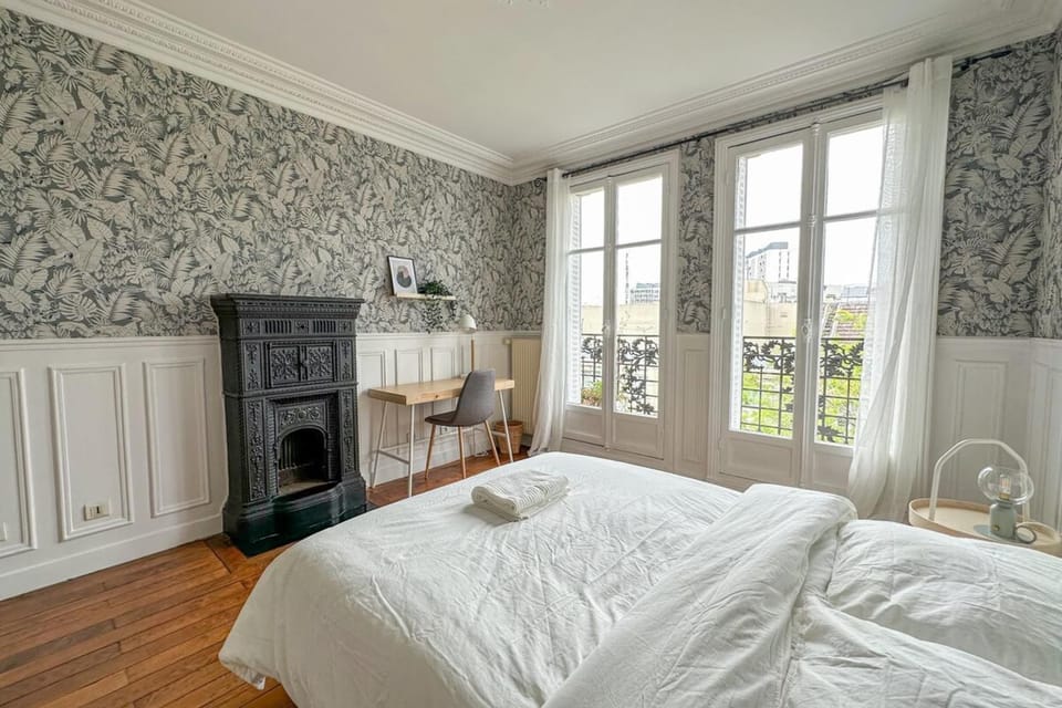Flexliving - private bedroom - Balard House in Paris