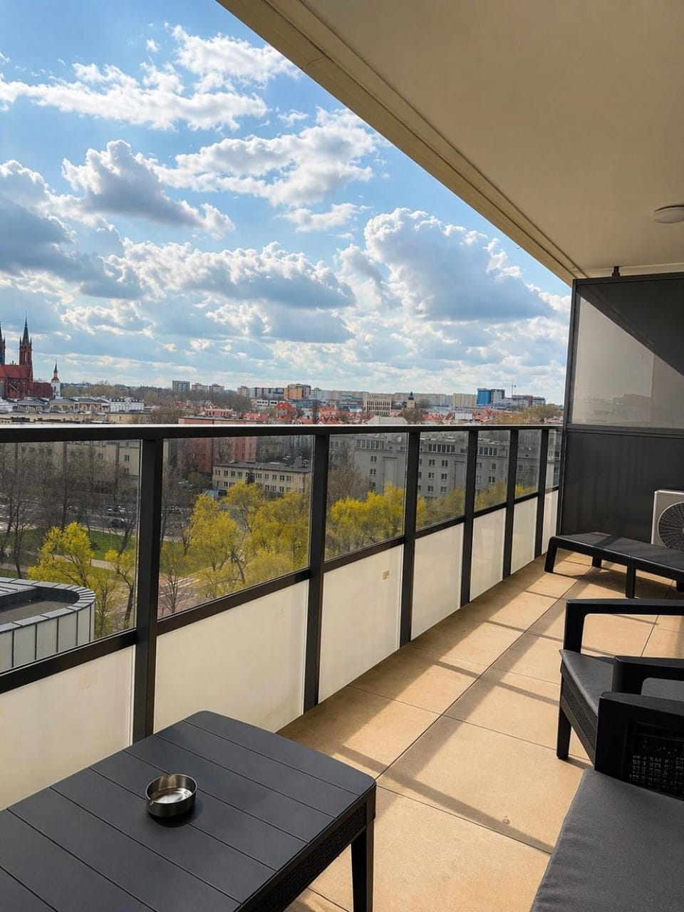 Balcony/Terrace, Seating area, City view