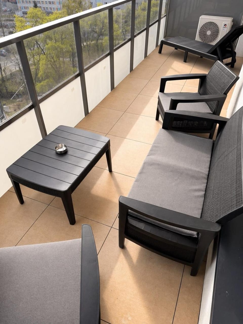 View (from property/room), Balcony/Terrace, Seating area