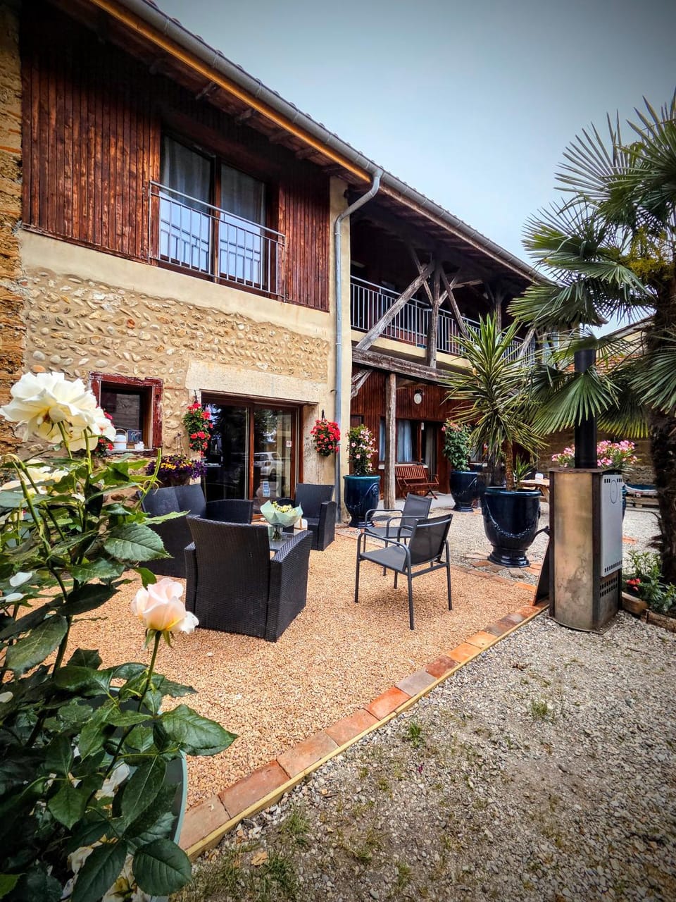 Property building, Garden, Garden view