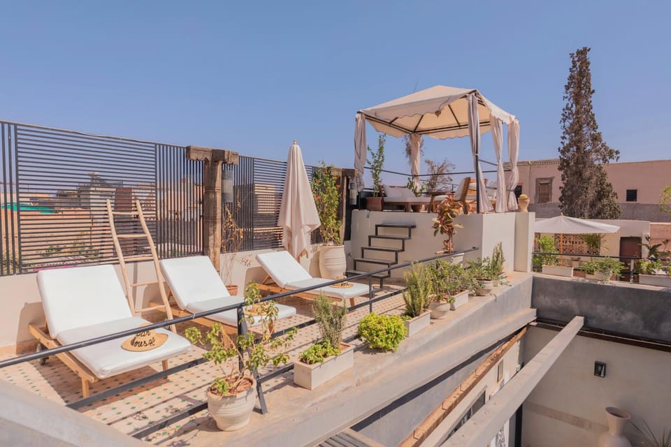 Balcony/Terrace, sunbed