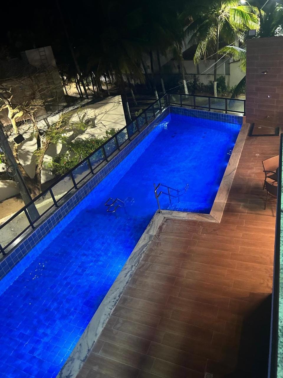 Night, Swimming pool