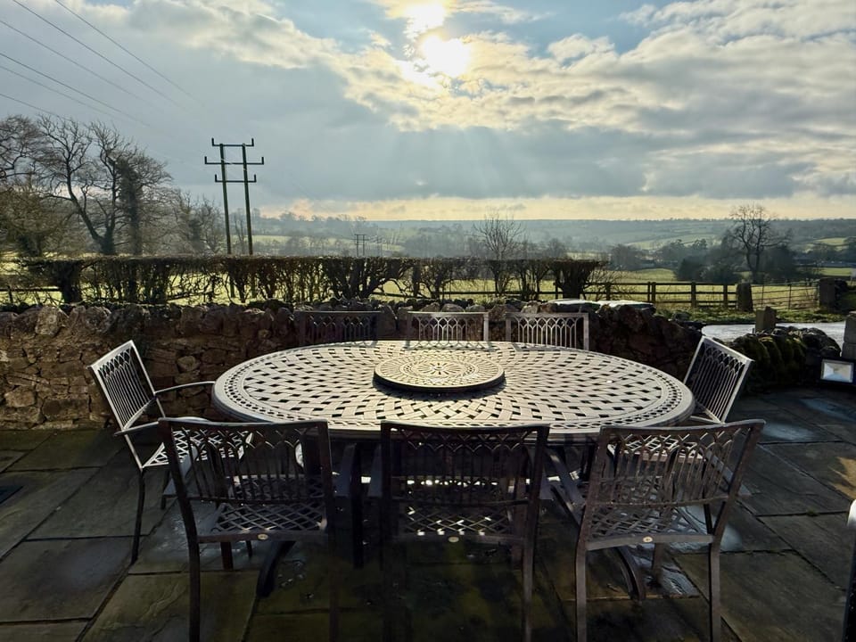 Patio, Natural landscape, View (from property/room), Dining area