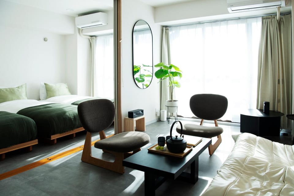 Zen apartment in central Tokyo Apartment in Shinjuku