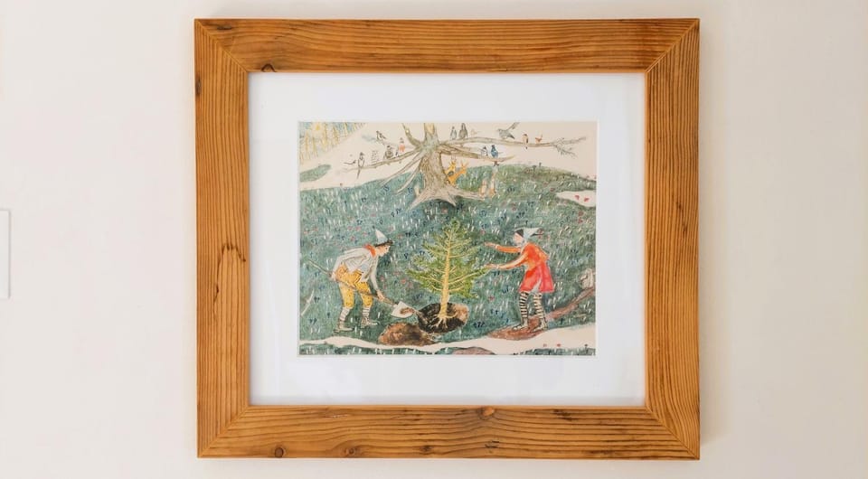 Living room, Decorative detail