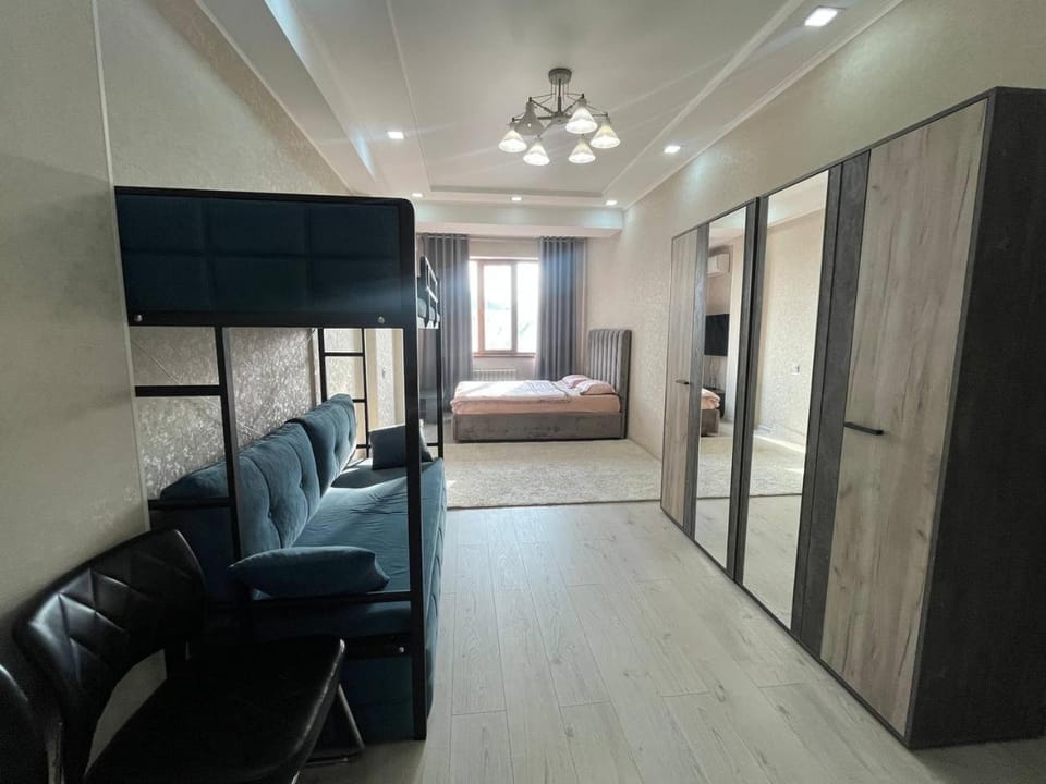 Bed, TV and multimedia, Bedroom, wardrobe